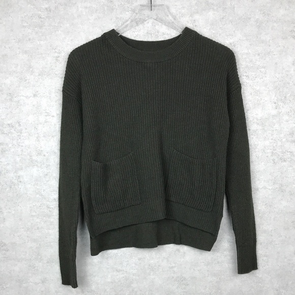 Madewell Patch Pocket Pullover Sweater - Picture 1 of 4